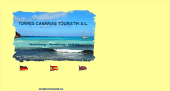 Desktop Screenshot of canariastouristik.com